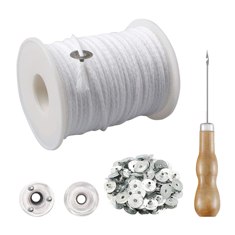 Candle Making Homewood - 61M bahan sumbu katun tenun buatan