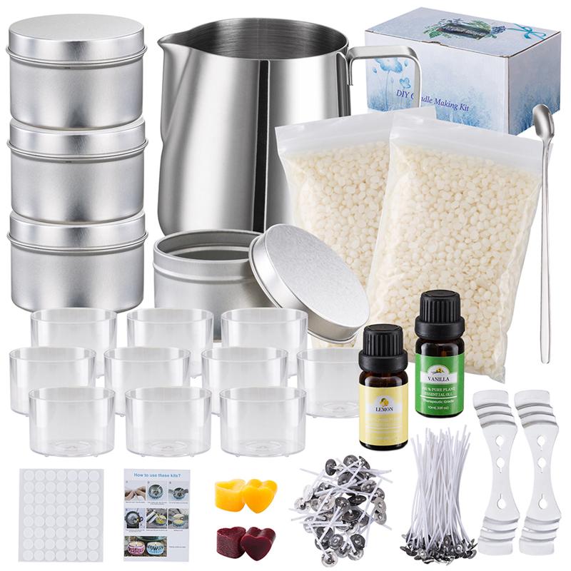 Candle Making Kit For Kids - 1 Set Kit pembuat lilin, penuang