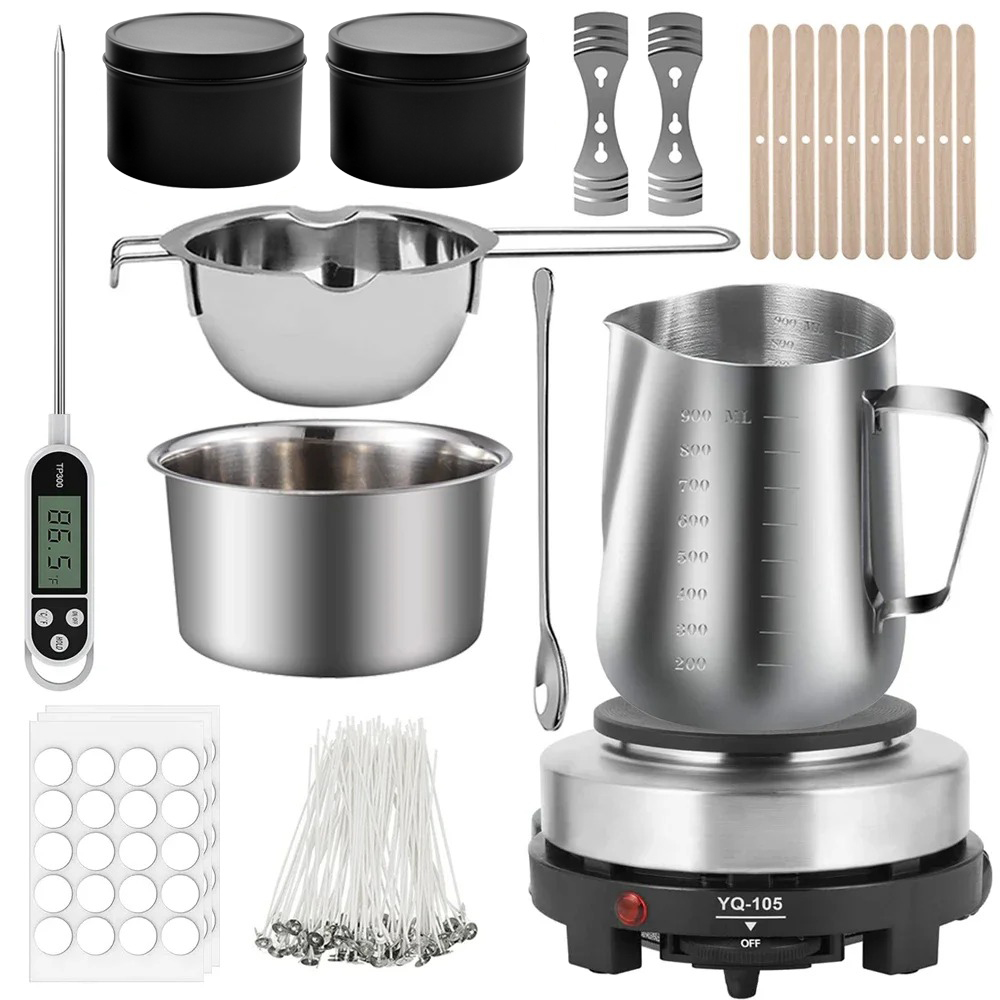 Candle Making Supplies - Perlengkapan Pembuatan Lilin Glintmos DIY dengan