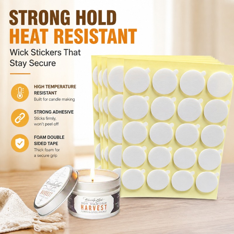 Adhesive Dot Wick - Pita Busa Tahan Suhu Tinggi Dua