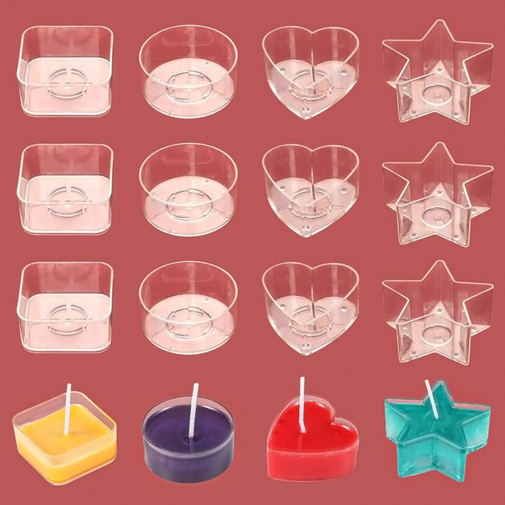 Candle Making Glass Jars - 10 Buah Perlengkapan Pembuatan Lilin Cahaya