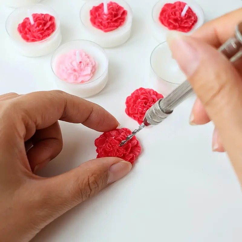 Candle Making Glass Jars - Satu set alat pelubang pembuatan lilin,
