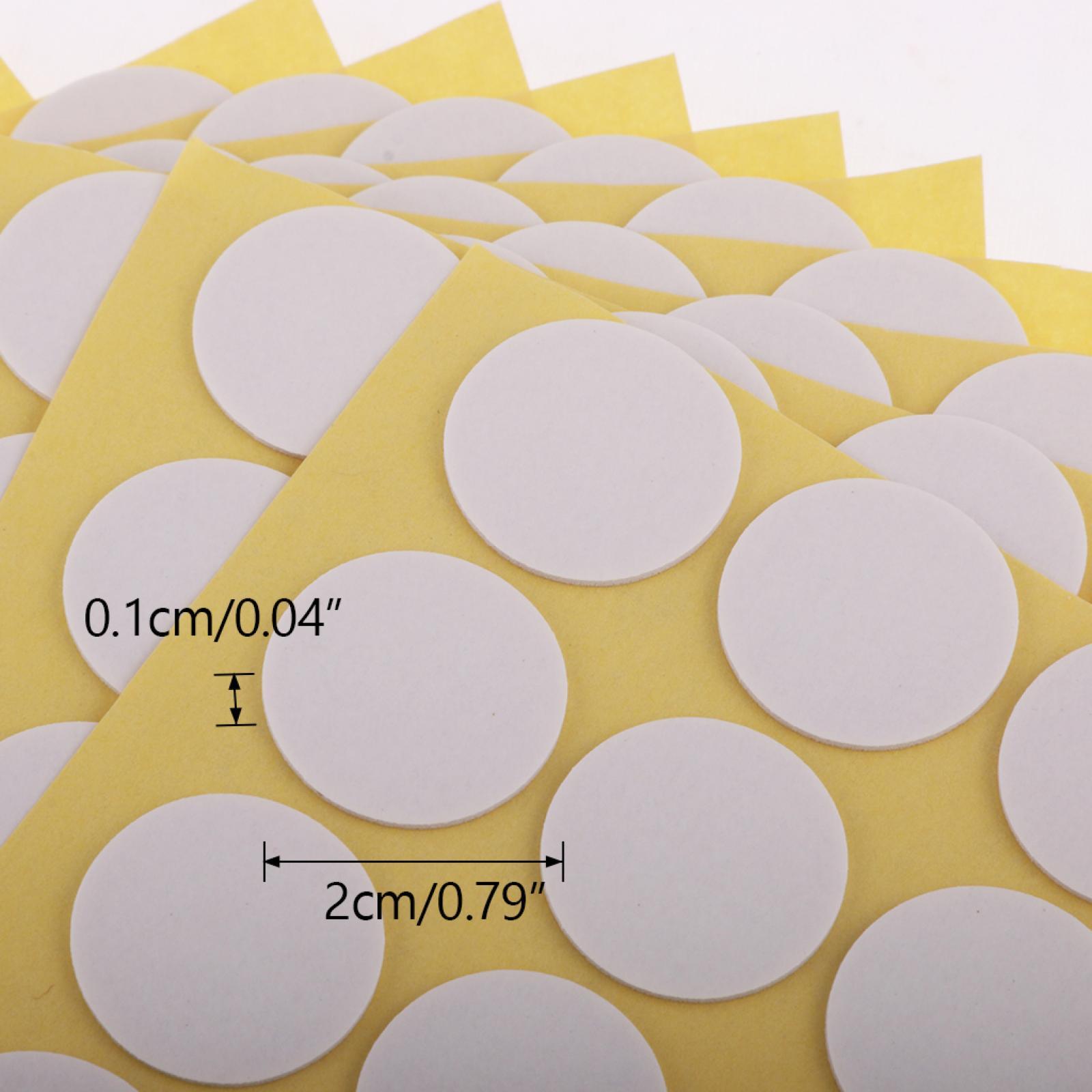 Adhesive Dot Wick - Stiker Pembuatan Lilin, Busa Bulat Dua