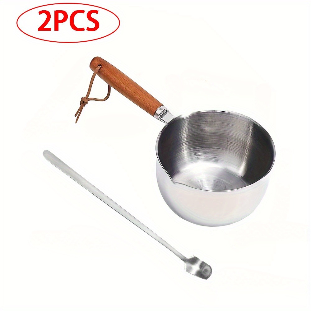 Candle Making Homewood - 2PCS/SET Panci Pelebur Lilin dengan Gagang