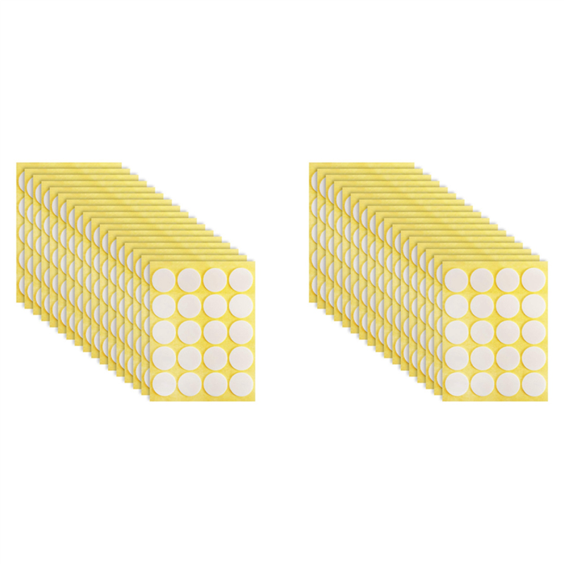 Adhesive Dot Wick - AFOURT-1600Pcs Stiker Sumbu Lilin Perekat Dua