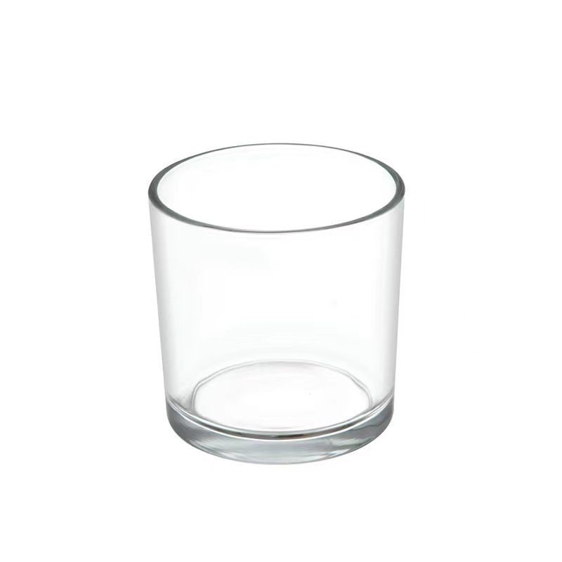 Candle Making Glass Jars - Tempat Lilin Gelas Transparan Premium DIY,