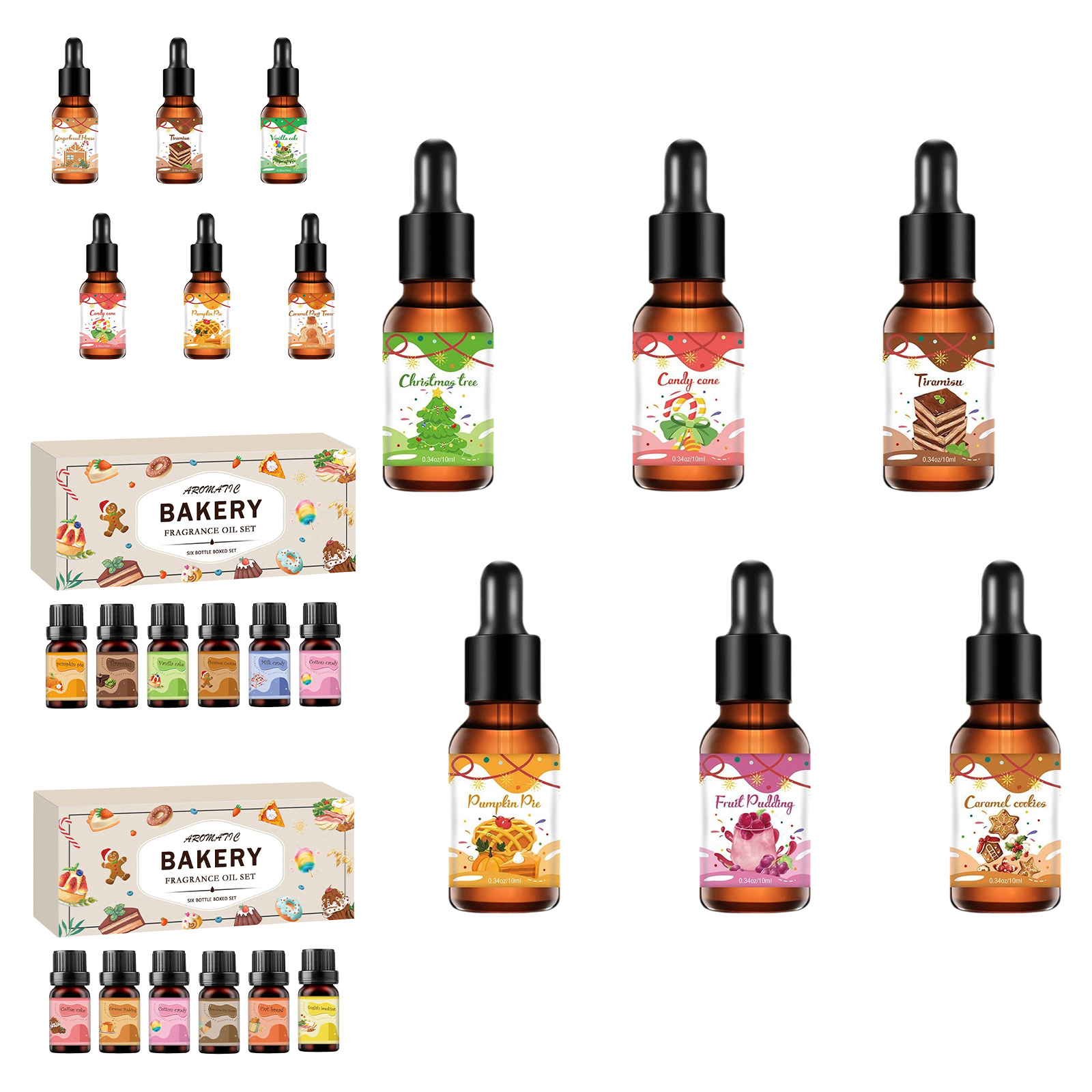 Set Minyak Esensial Aroma Nata - Candle Making Fragrances ulasan dan harga
