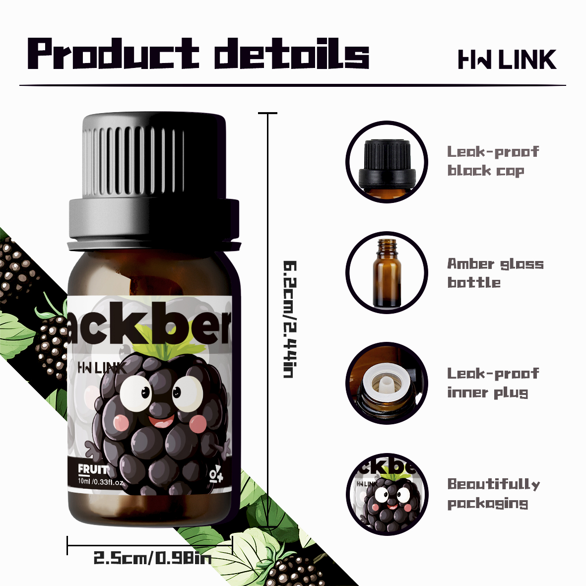 Minyak Esensial Blackberry 10m - Candle Making Fragrances ulasan dan harga