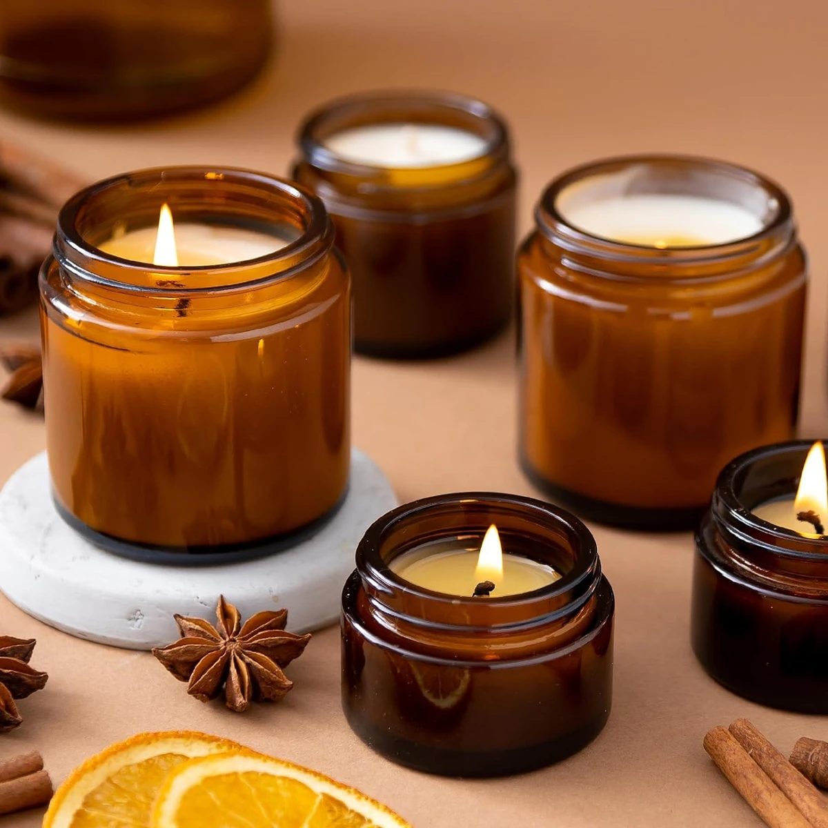 Stoples Lilin Kaca, Stoples Ka - Candle Making Glass Jars ulasan dan harga