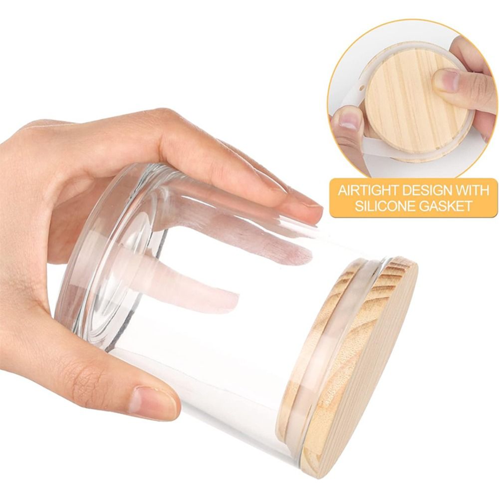 Stoples lilin kaca bening tran - Candle Making Glass Jars ulasan dan harga