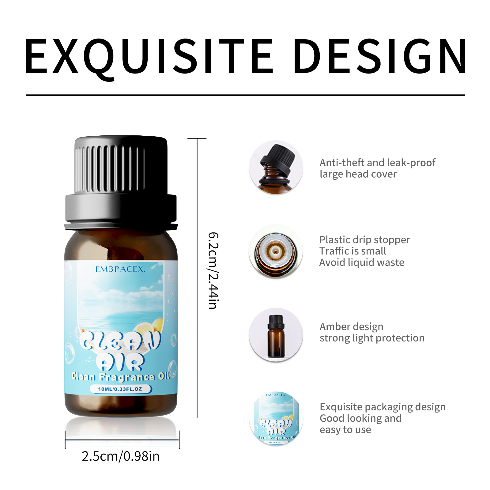 10ml Minyak Esensial Udara Ber - Candle Making Supplies ulasan dan harga