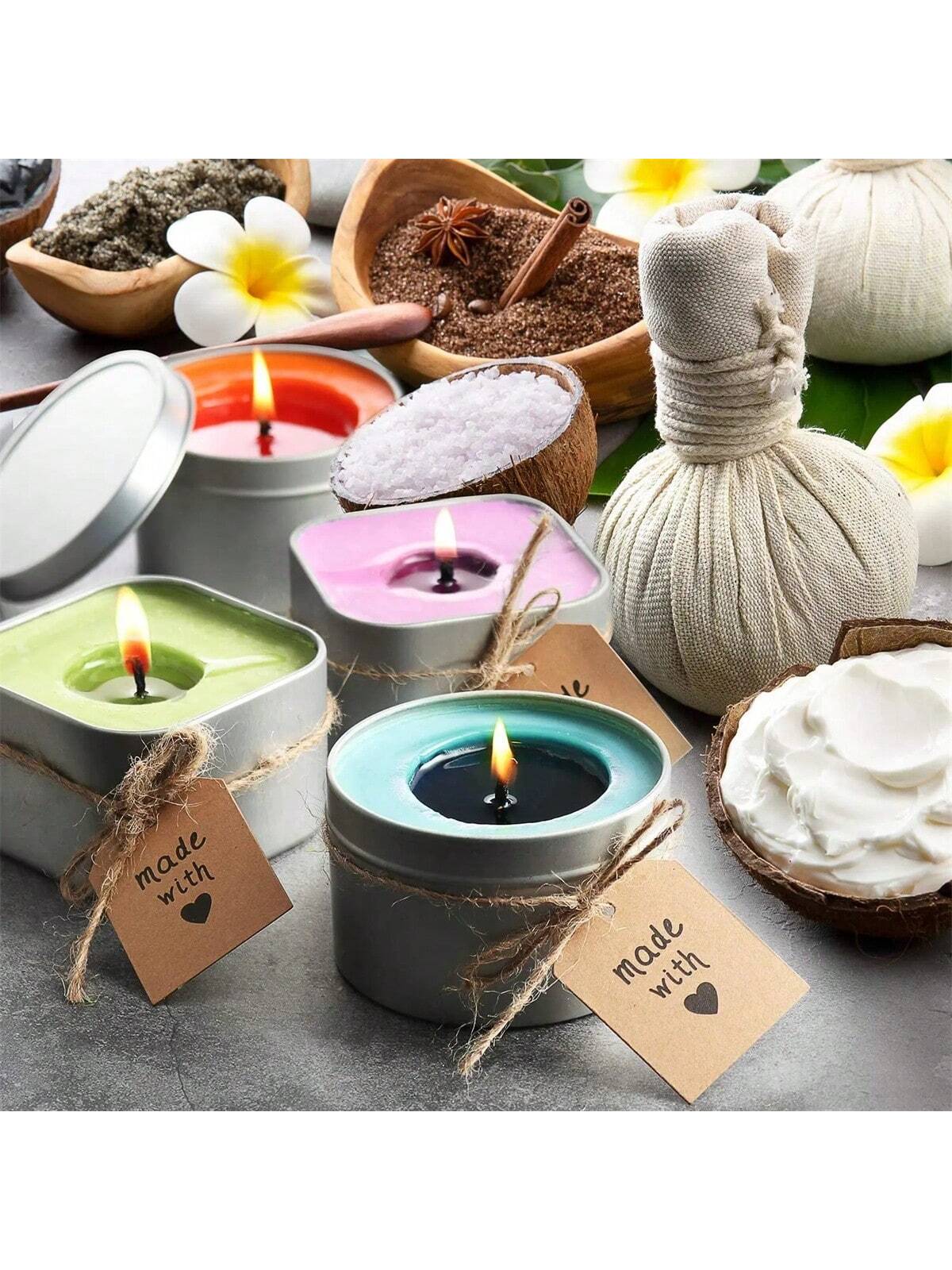 500g/1kg Bahan Lilin Kedelai M - Candle Making Uk ulasan dan harga
