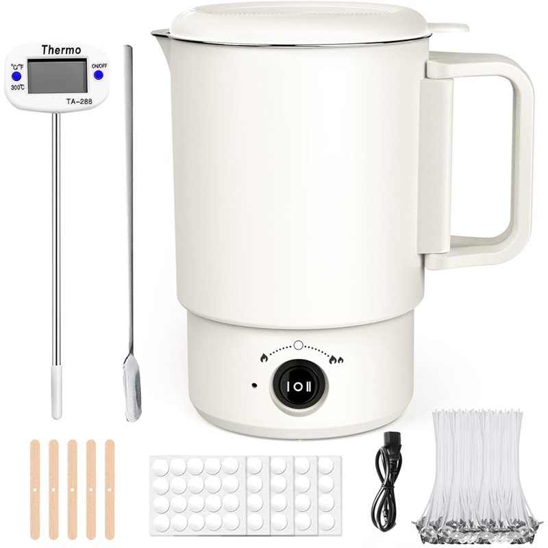 A47U Kit Panci Pelebur Lilin E - Candle Making Uk ulasan dan harga