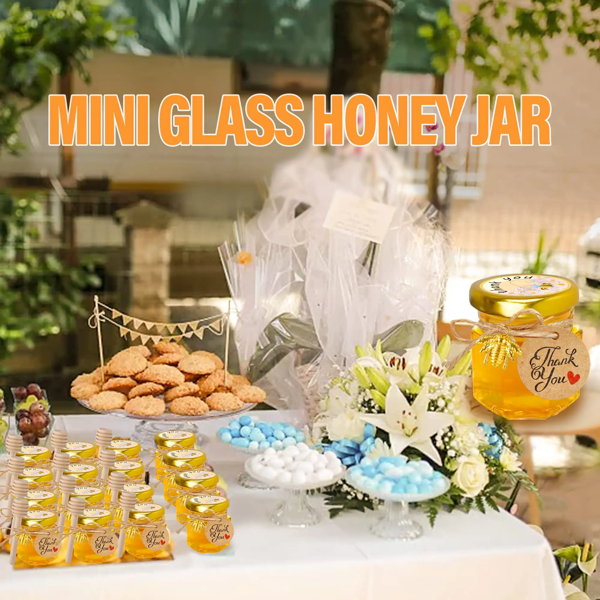Stoples Madu Kaca Mini Heksago - Candle Making Glass Jars ulasan dan harga