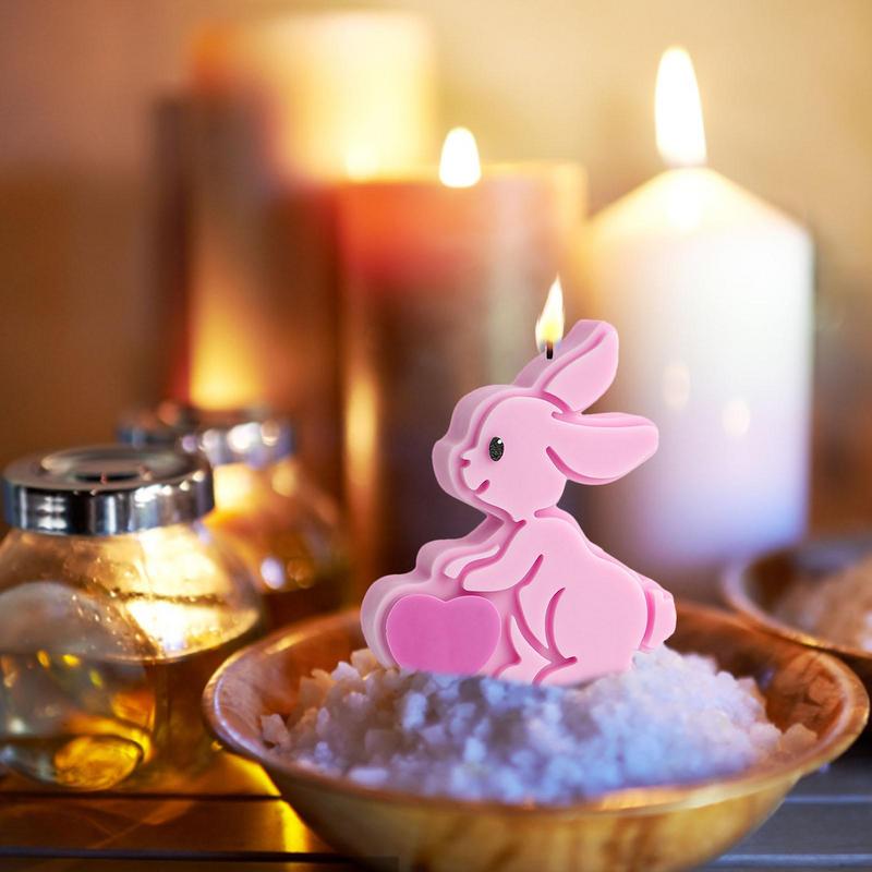 Cetakan Silikon Kelinci Bentuk - Candle Making Supplies ulasan dan harga