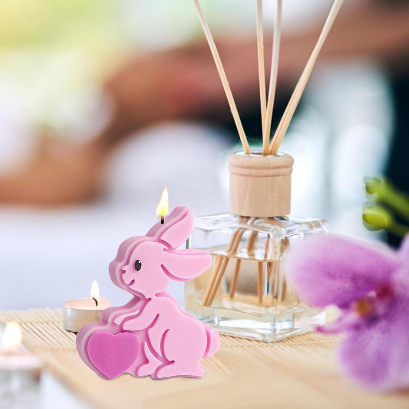 Cetakan Silikon Kelinci Bentuk - Candle Making Supplies ulasan dan harga