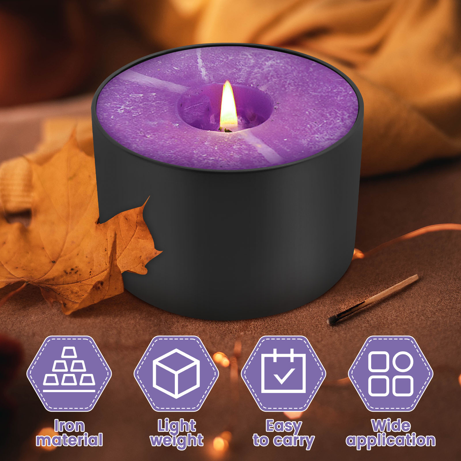 12 Buah 8Oz Kaleng Lilin Koson - Candle Making Glass Jars ulasan dan harga