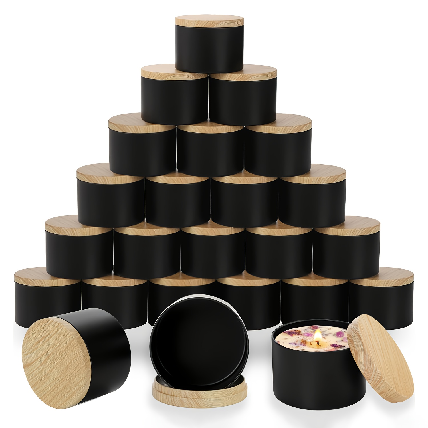 Stoples lilin hitam dengan tut - Candle Making Kit For Kids ulasan dan harga