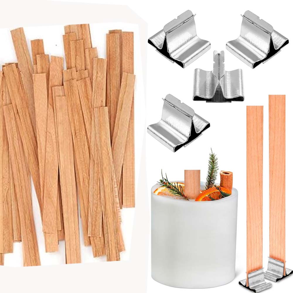 Sumbu Kayu untuk Pembuatan Lil - Candle Making Homewood ulasan dan harga