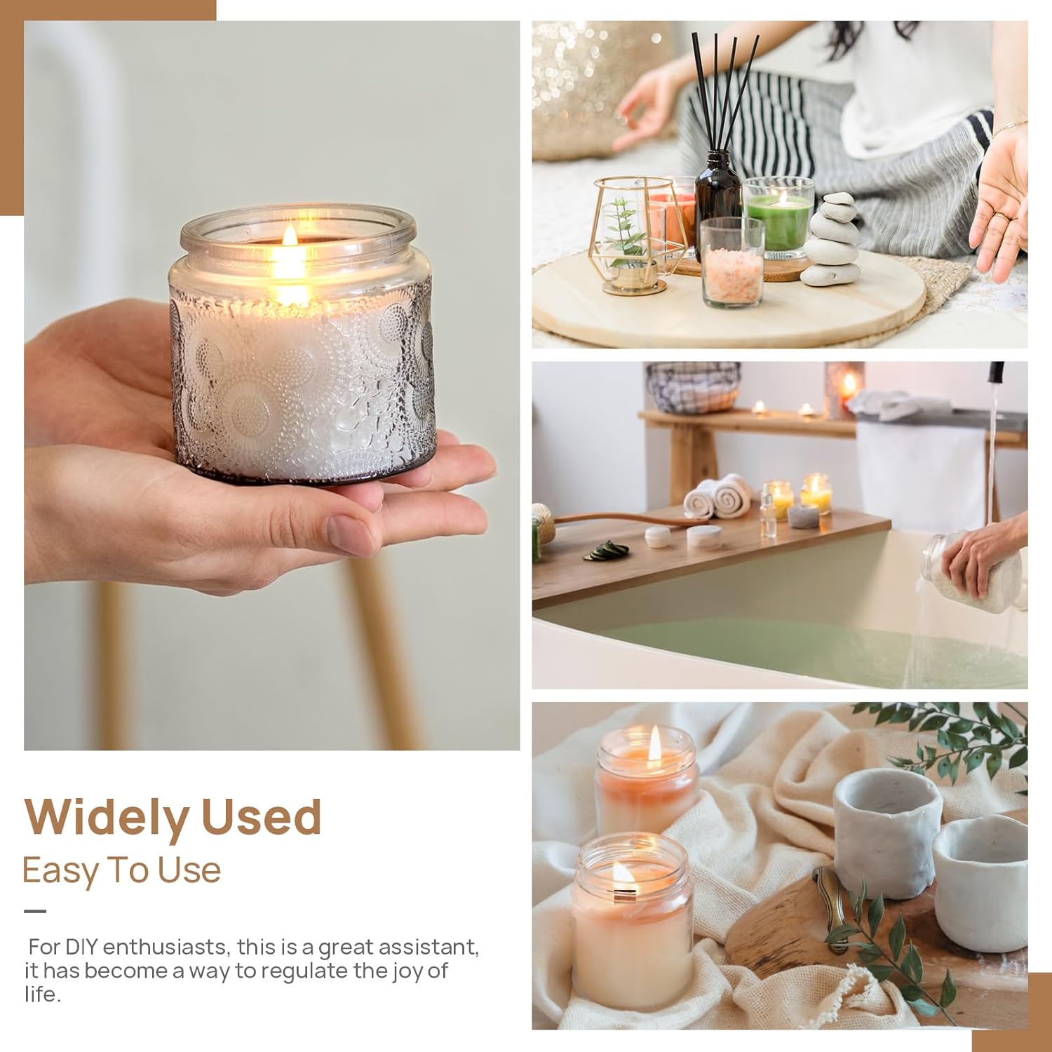 Sumbu Kayu untuk Pembuatan Lil - Candle Making Homewood ulasan dan harga