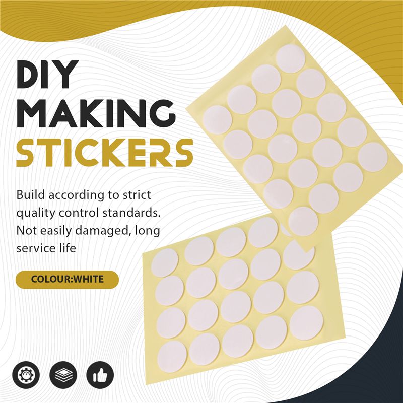 800 Buah Stiker Sumbu Lilin Pe - Adhesive Dot Wick ulasan dan harga