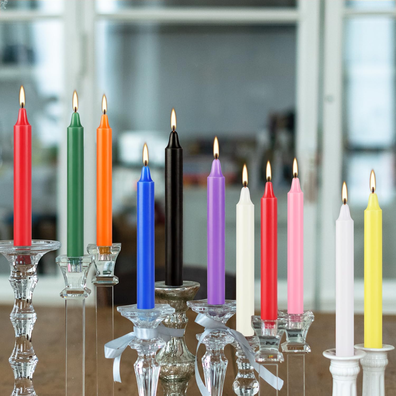 20 Lilin Batang Kecil Berwarna - Candle Making Place ulasan dan harga