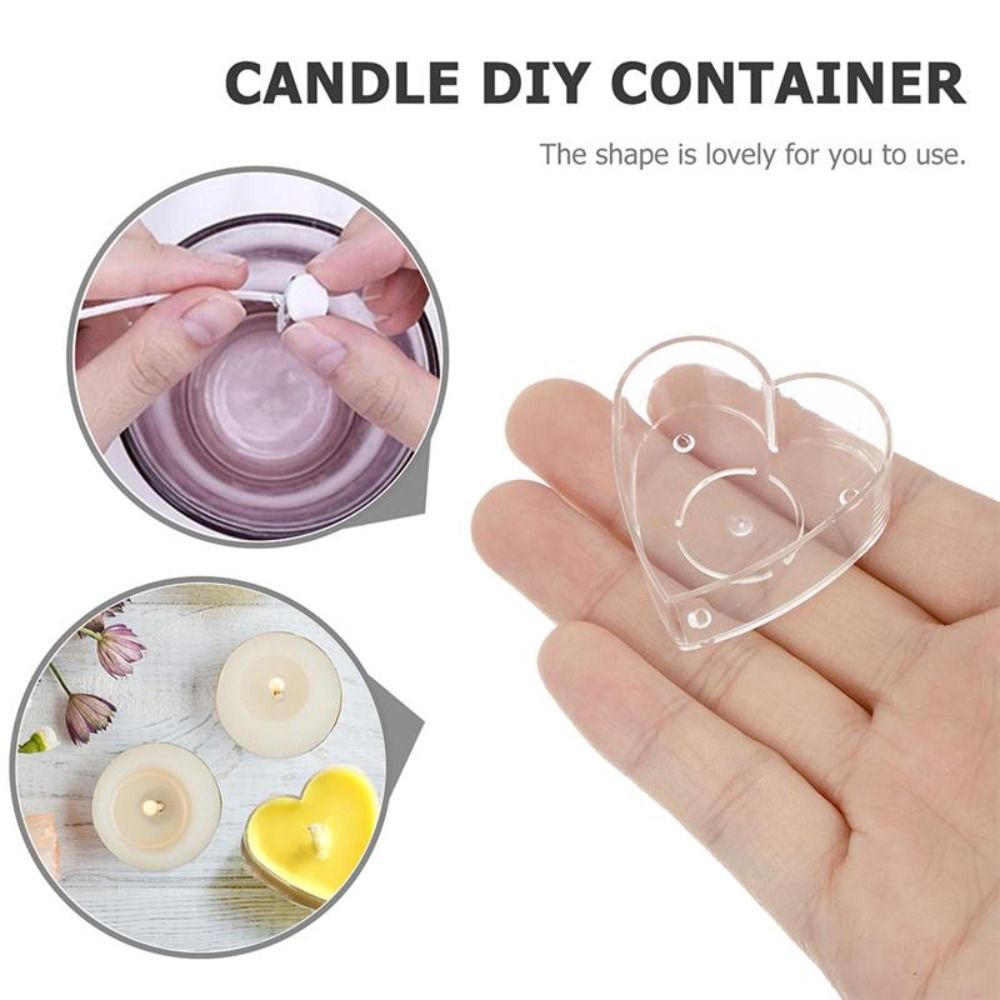 10 Buah Perlengkapan Pembuatan - Candle Making Glass Jars ulasan dan harga