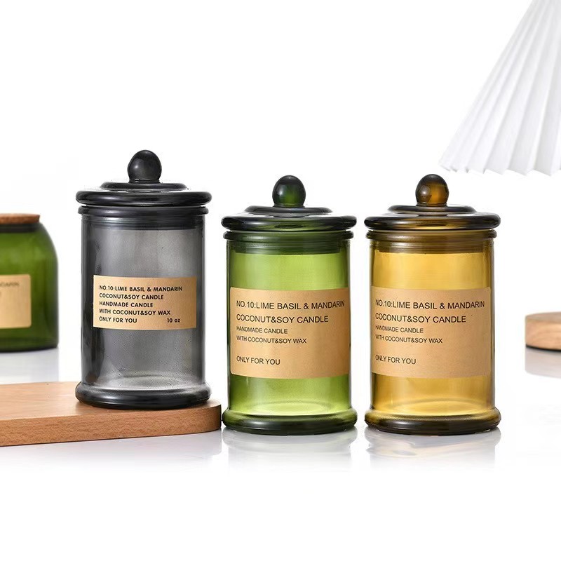 Penutup lilin kaca lilin aroma - Candle Making Glass Jars ulasan dan harga