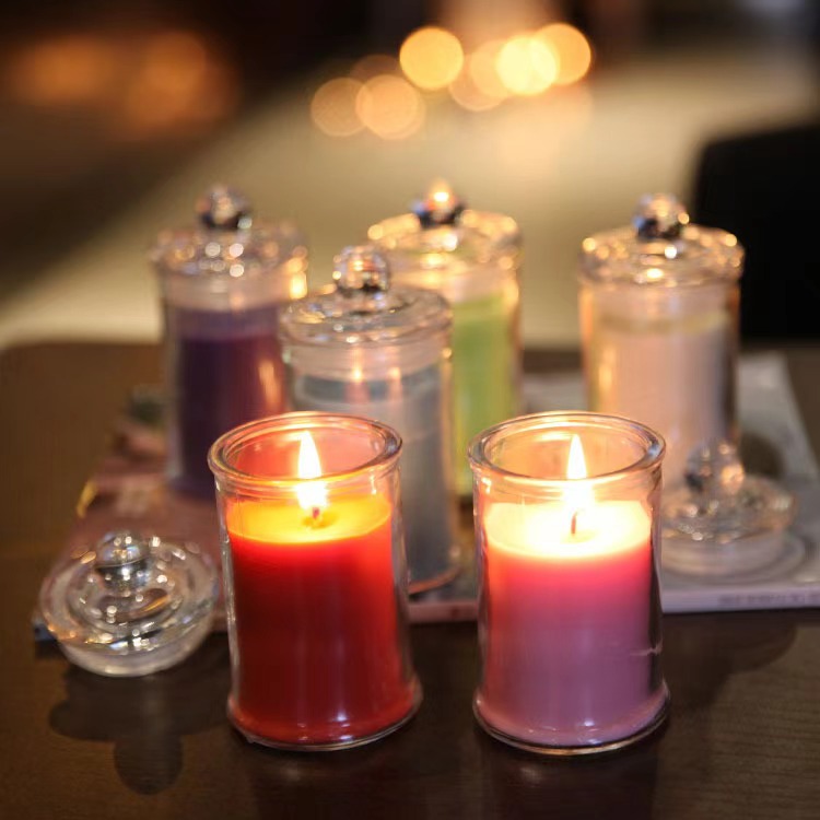 Penutup lilin kaca lilin aroma - Candle Making Glass Jars ulasan dan harga