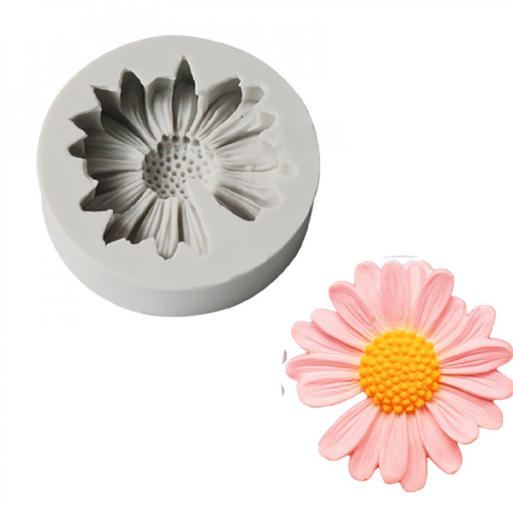 Cetakan Bunga Daisy 3D Cetakan - Candle Making Supplies ulasan dan harga
