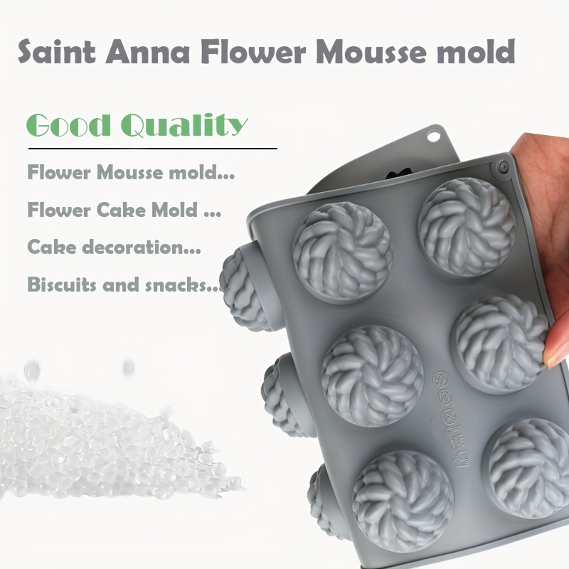1 Cetakan Kue Santa Ana Floral - Candle Making Uk ulasan dan harga