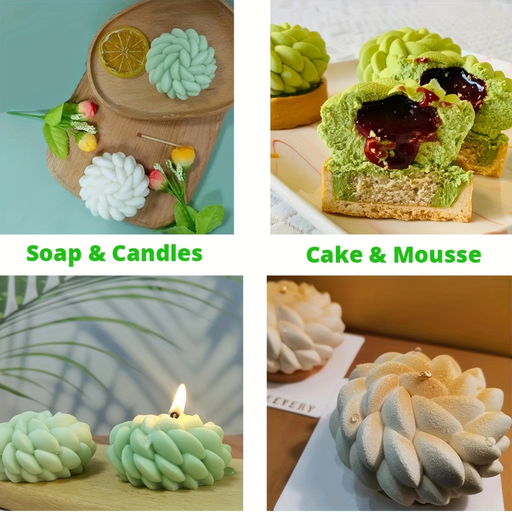 1 Cetakan Kue Santa Ana Floral - Candle Making Uk ulasan dan harga