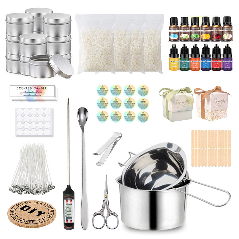 Kit pembuat lilin, set alat me - Candle Making Kit For Kids ulasan dan harga