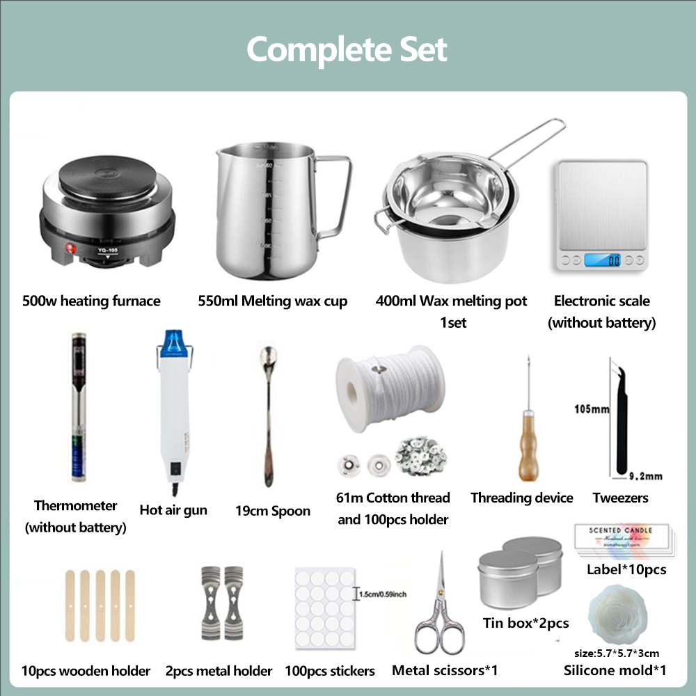 Set alat bahan pembuat lilin b - Candle Making Kit For Kids ulasan dan harga
